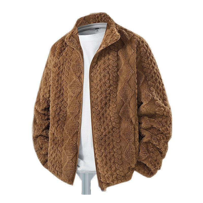 Fleece Padded Men's Warm Jacket