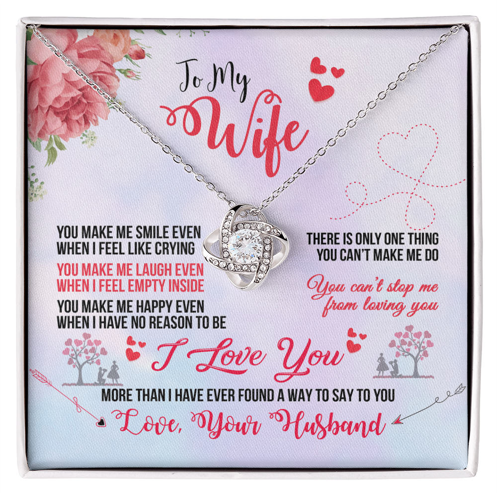 Love Knot Necklace for Wife