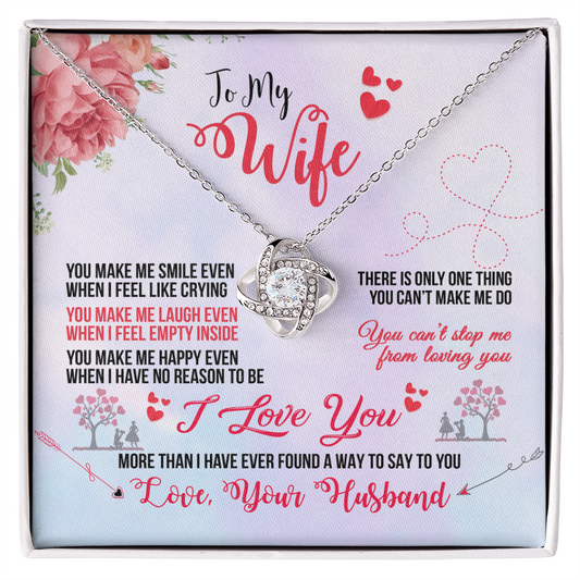 Love Knot Necklace for Wife