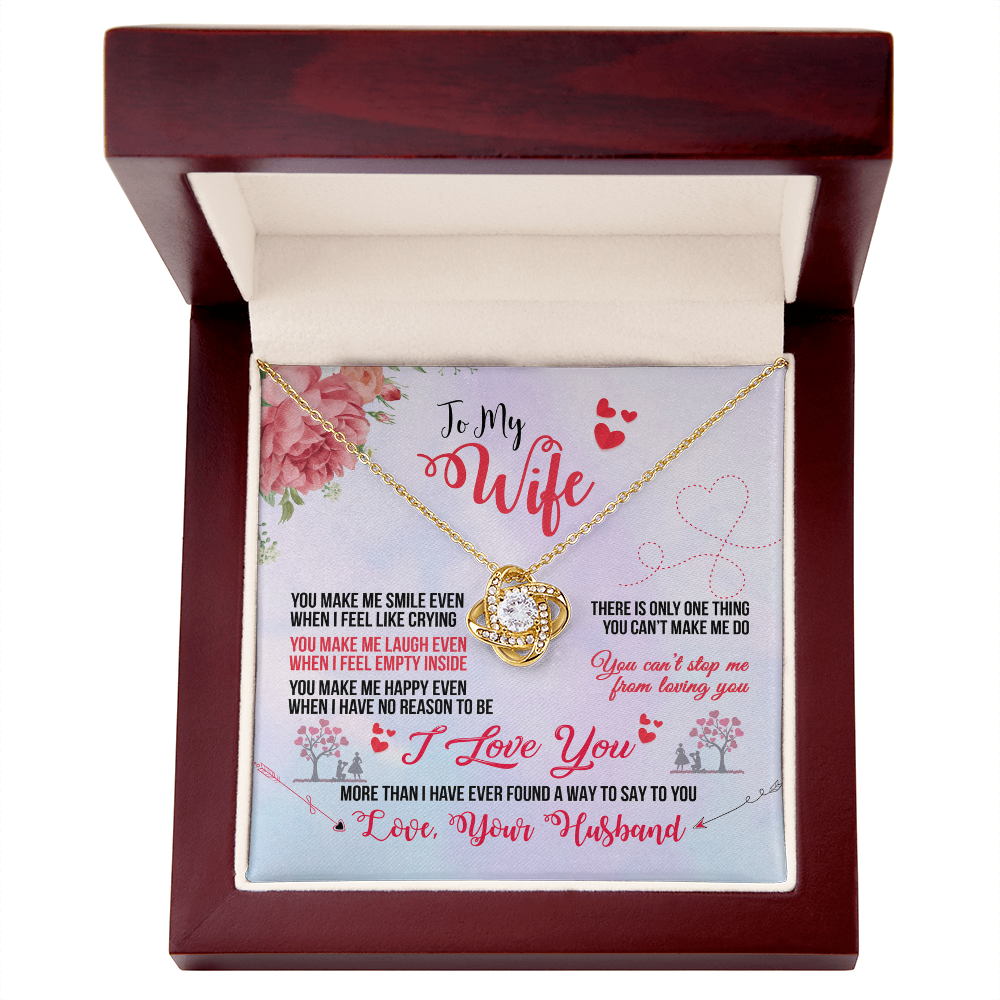 Love Knot Necklace for Wife